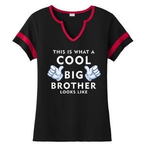 Cool Big Brother Ladies Halftime Notch Neck Tee