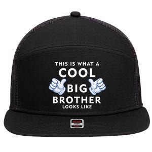 Cool Big Brother 7 Panel Mesh Trucker Snapback Hat