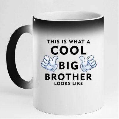 Cool Big Brother 11oz Black Color Changing Mug