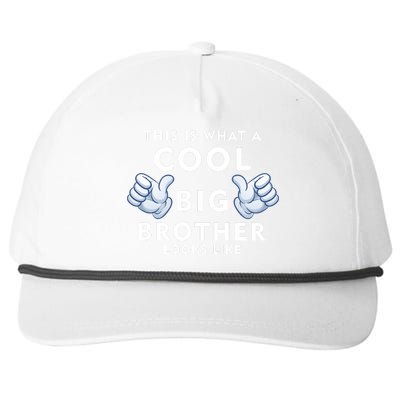 Cool Big Brother Snapback Five-Panel Rope Hat