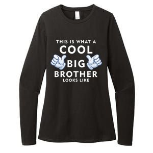 Cool Big Brother Womens CVC Long Sleeve Shirt