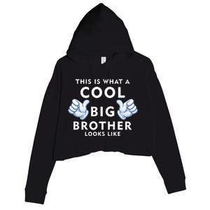 Cool Big Brother Crop Fleece Hoodie