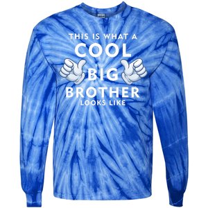 Cool Big Brother Tie-Dye Long Sleeve Shirt