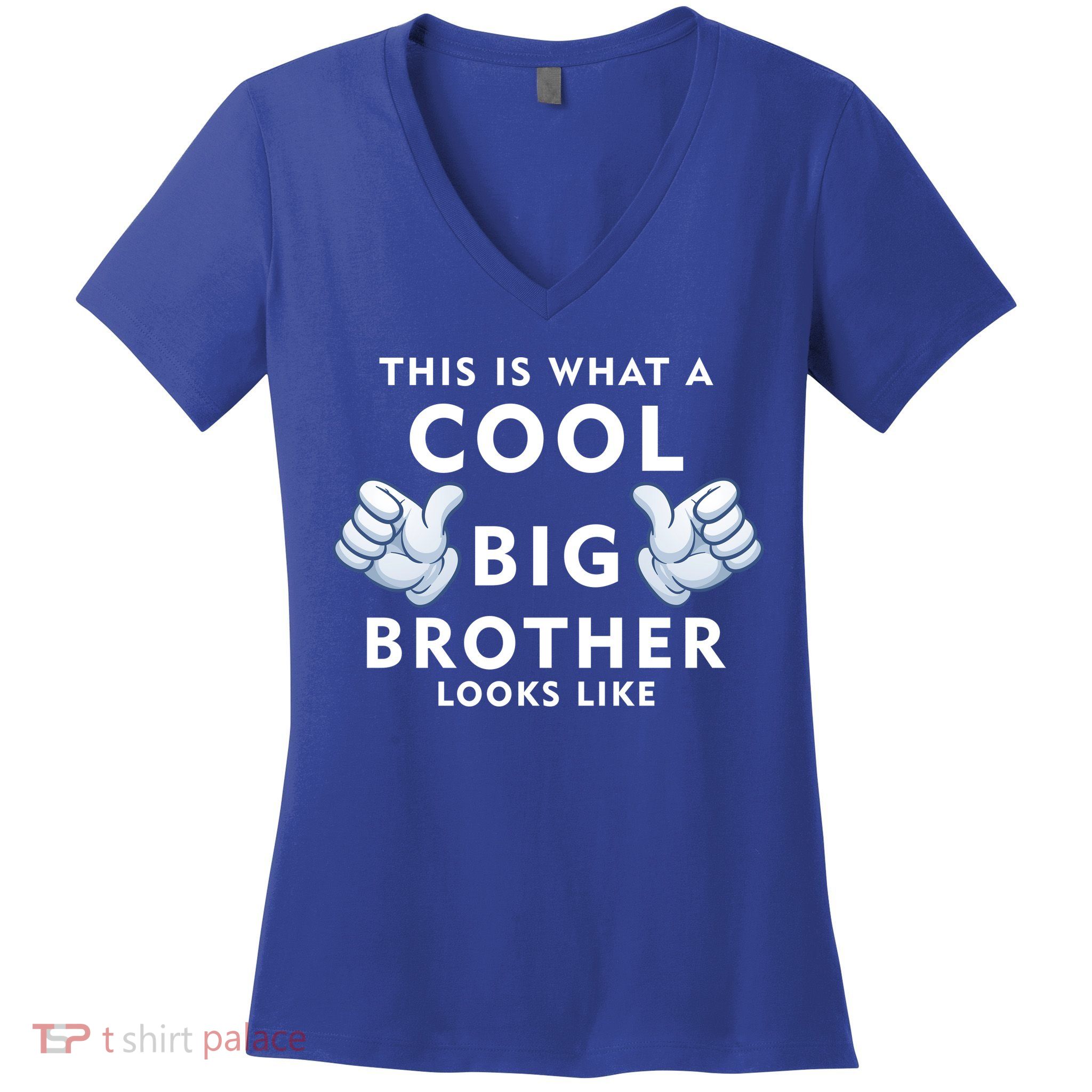 Cool Big Brother Women's V-Neck T-Shirt