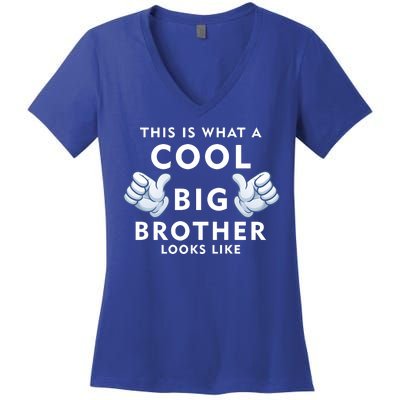 Cool Big Brother Women's V-Neck T-Shirt