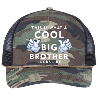 Cool Big Brother Retro Rope Trucker Hat Cap