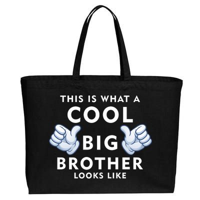 Cool Big Brother Cotton Canvas Jumbo Tote