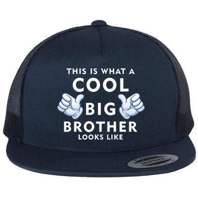 Cool Big Brother Flat Bill Trucker Hat