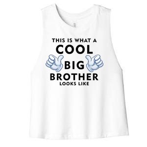 Cool Big Brother Women's Racerback Cropped Tank