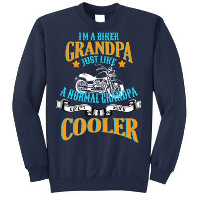 Cool Biker Grandpa Sweatshirt