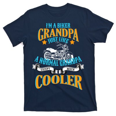 Cool Biker Grandpa T-Shirt