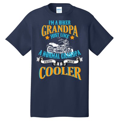 Cool Biker Grandpa Tall T-Shirt