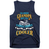 Cool Biker Grandpa Tank Top