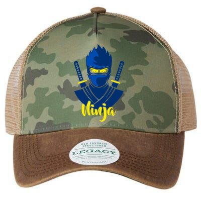 Cool Blue Ninja Legacy Tie Dye Trucker Hat