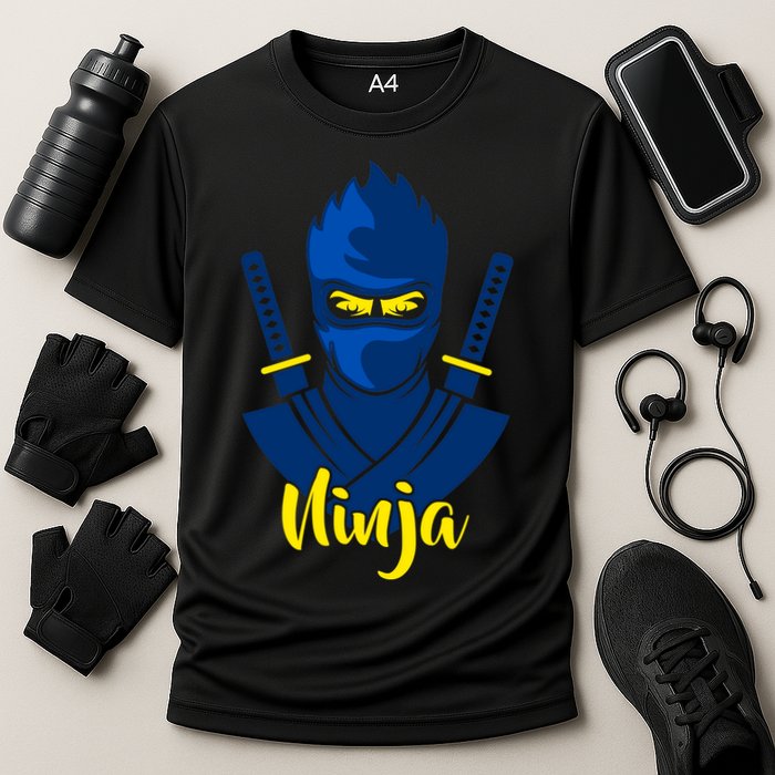 Cool Blue Ninja Cooling Performance Crew T-Shirt