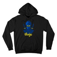 Cool Blue Ninja Hoodie