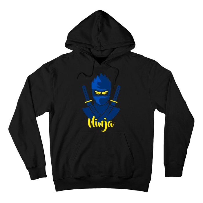 Cool Blue Ninja Hoodie