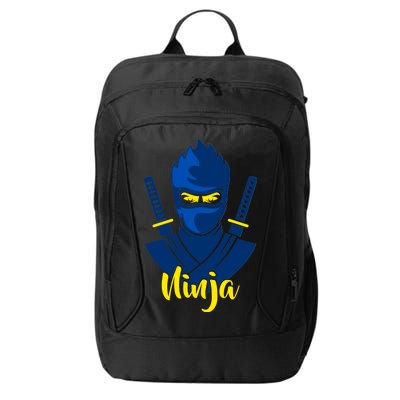 Cool Blue Ninja City Backpack