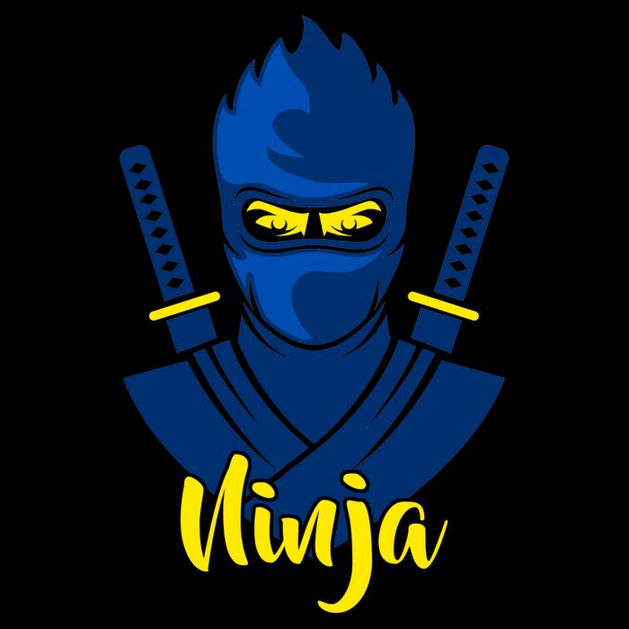 Cool Blue Ninja Flatbill Hat