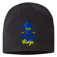 Cool Blue Ninja Sustainable Beanie