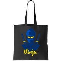 Cool Blue Ninja Tote Bag