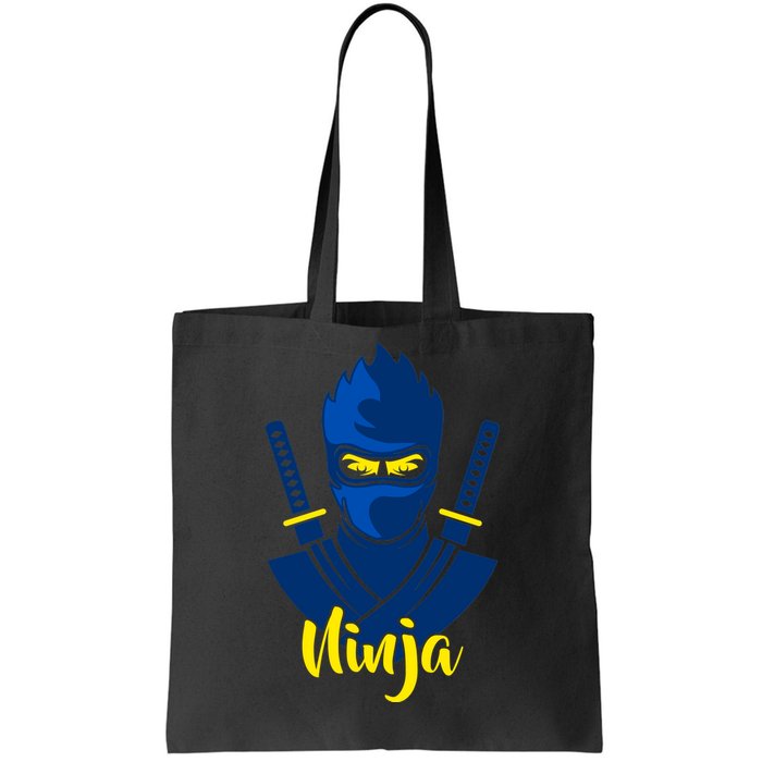 Cool Blue Ninja Tote Bag