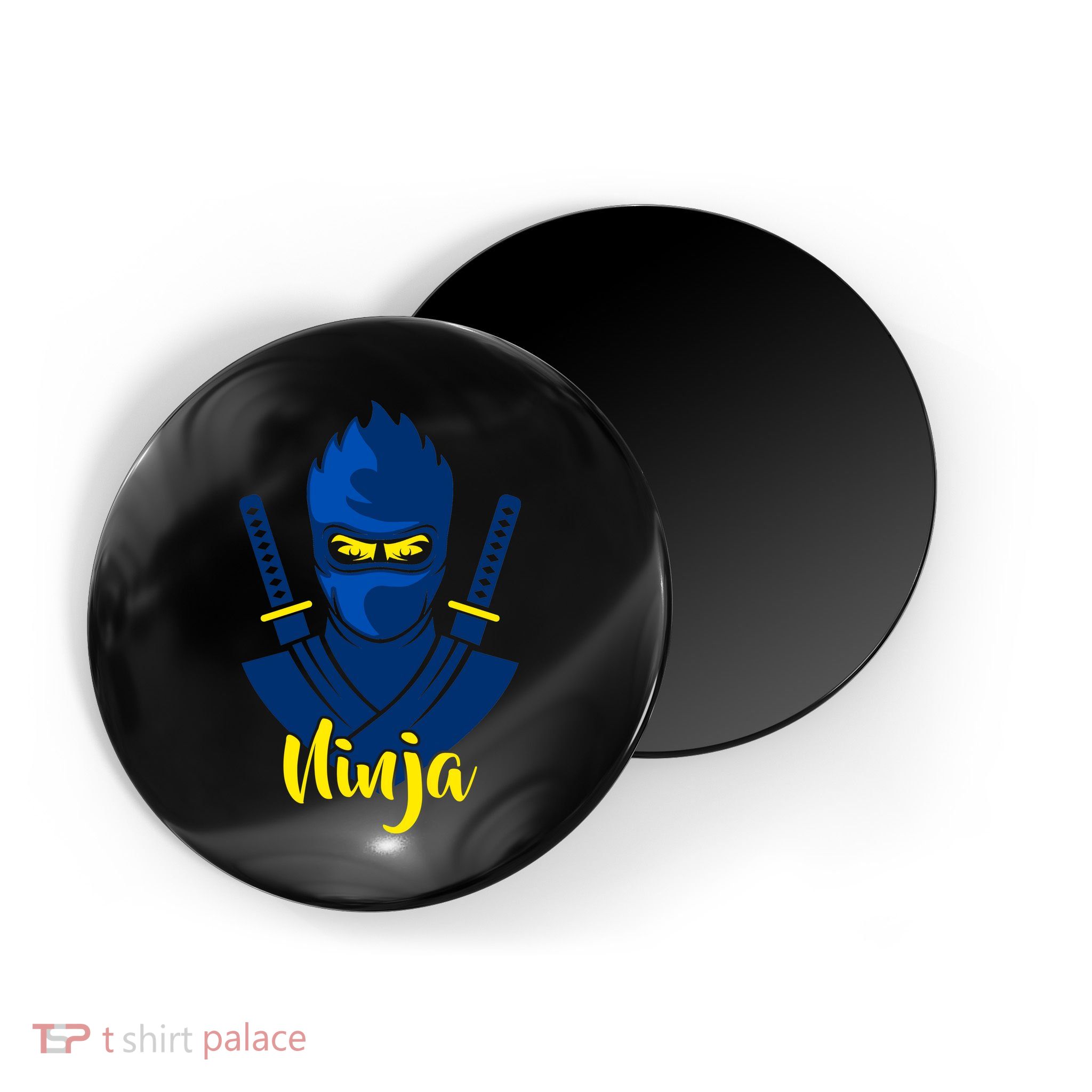 Cool Blue Ninja Magnet
