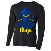 Cool Blue Ninja Cooling Performance Long Sleeve Crew