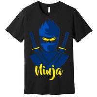 Cool Blue Ninja Premium T-Shirt