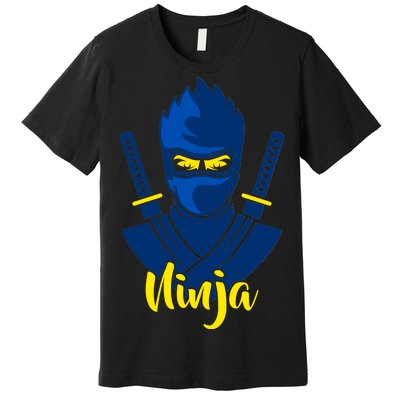 Cool Blue Ninja Premium T-Shirt