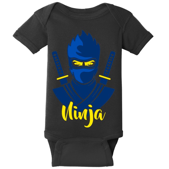 Cool Blue Ninja Baby Bodysuit