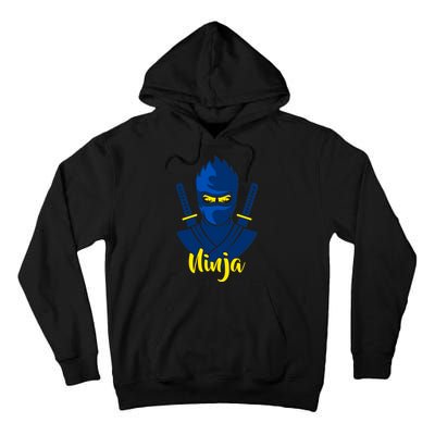 Cool Blue Ninja Tall Hoodie