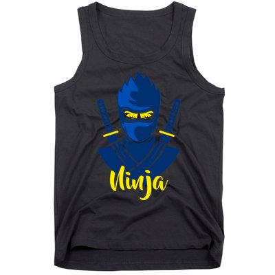 Cool Blue Ninja Tank Top