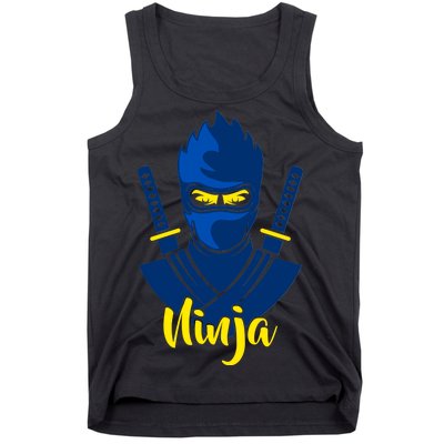 Cool Blue Ninja Tank Top