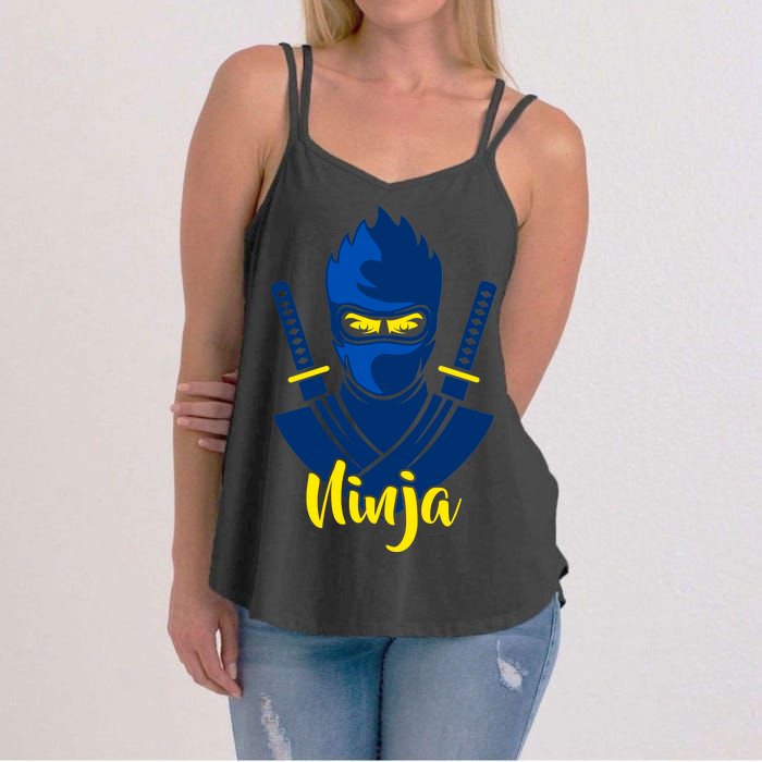 Cool Blue Ninja Women's Strappy Tank