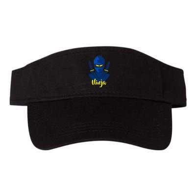 Cool Blue Ninja Valucap Bio-Washed Visor