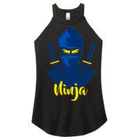 Cool Blue Ninja Women's Perfect Tri Rocker Tank