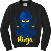 Cool Blue Ninja Kids Sweatshirt