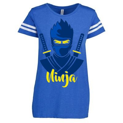 Cool Blue Ninja Enza Ladies Jersey Football T-Shirt