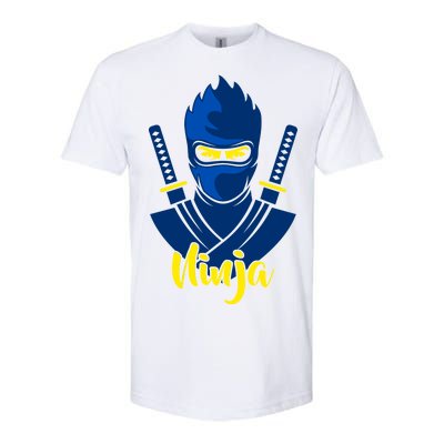 Cool Blue Ninja Softstyle CVC T-Shirt