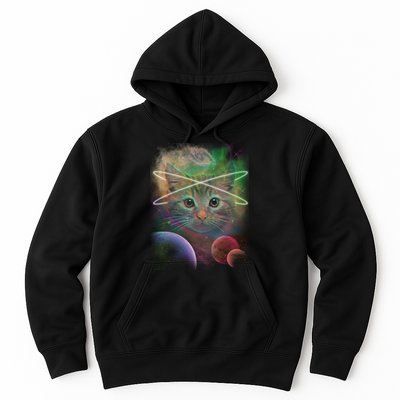 Cool Cat Nebula Space Universe  Hoodie