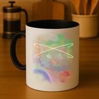 Cool Cat Nebula Space Universe  Mug