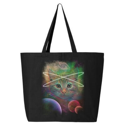 Cool Cat Nebula Space Universe  25L Jumbo Tote