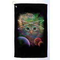 Cool Cat Nebula Space Universe  Golf Towel