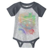 Cool Cat Nebula Space Universe  Infant Baby Jersey Bodysuit