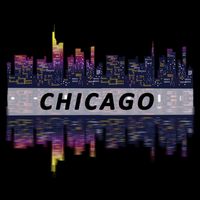 Cool Chicago Skyline 7-Panel Snapback Hat