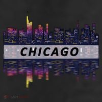 Cool Chicago Skyline 11oz C Handle Ceramic Mug