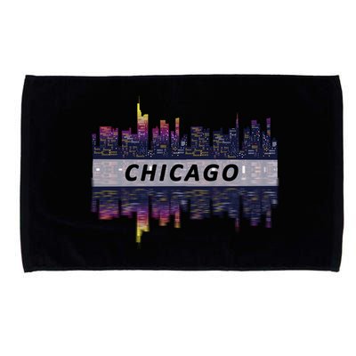 Cool Chicago Skyline Microfiber Hand Towel