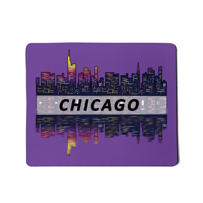 Cool Chicago Skyline Mousepad