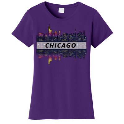 Cool Chicago Skyline Women's T-Shirt